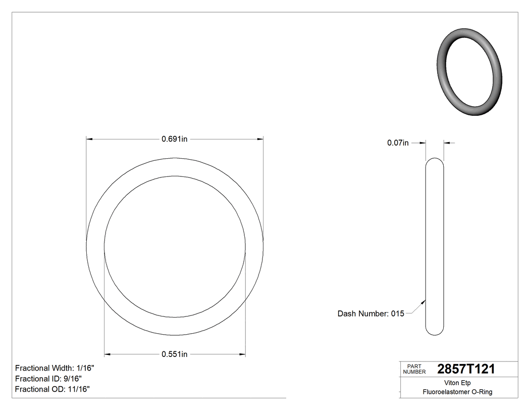Technical drawing - 2857T121